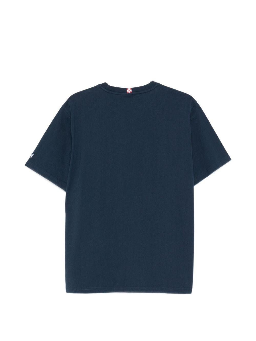 MC2 SAINT BARTH T-shirt Portofino in cotone blu navy
