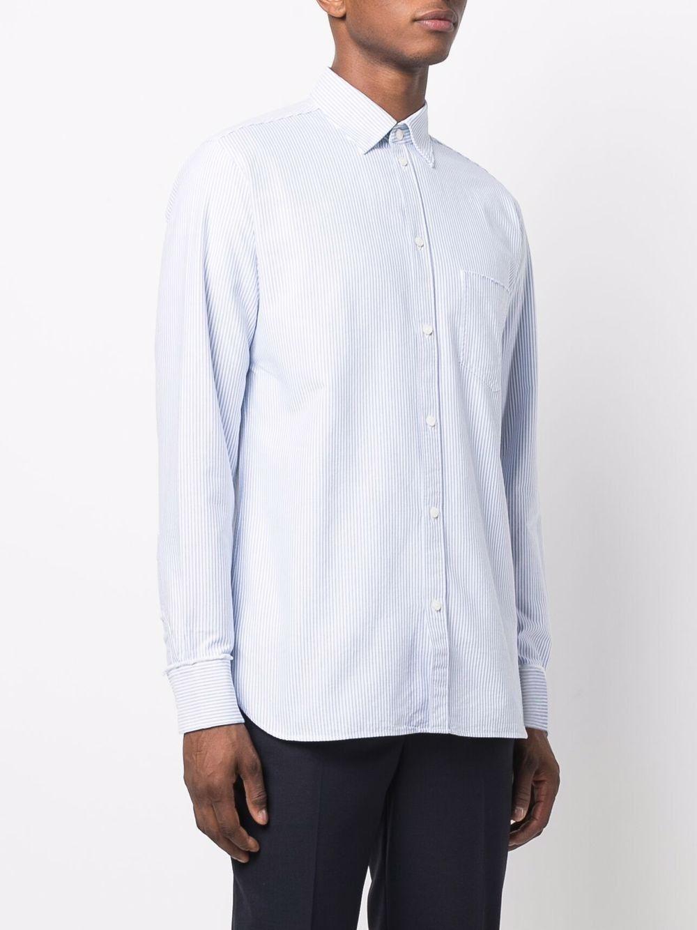 GOLDEN GOOSE Camicia a righe in cotone