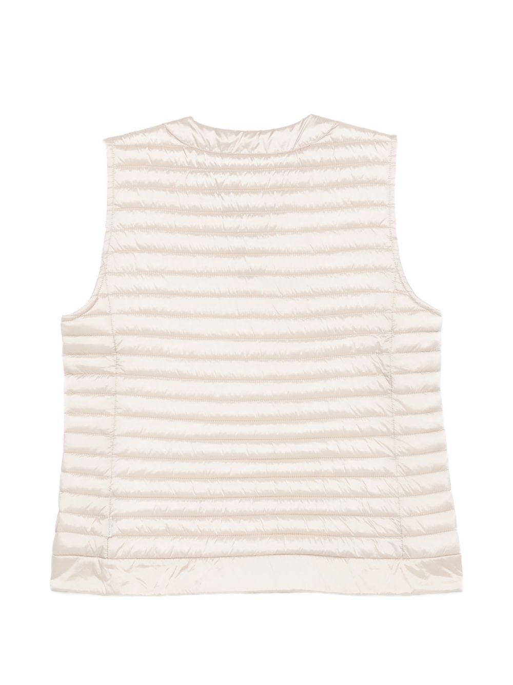 SAVE THE DUCK Gilet imbottito Mara beige chiaro