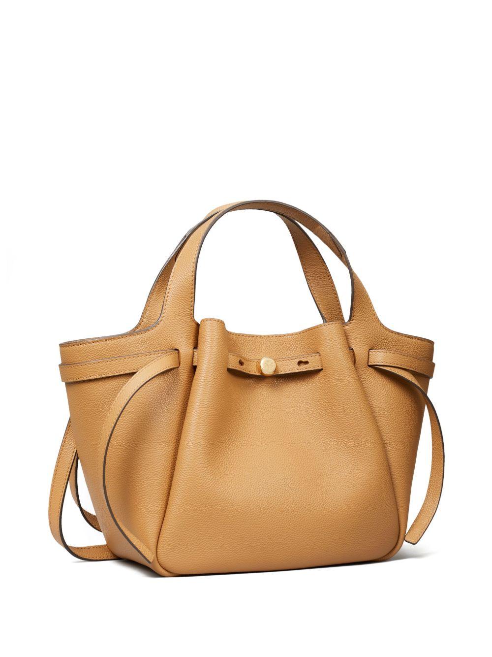 TORY BURCH Borsa a mano Romy in pelle martellata con tracolla rimovibile