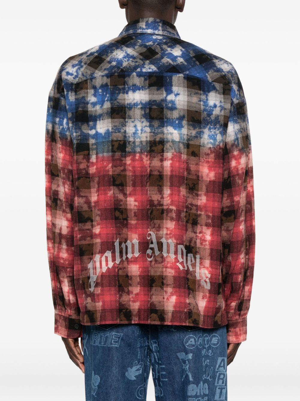 PALM ANGELS Camicia a quadri