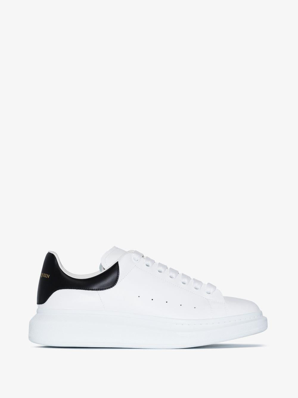 ALEXANDER McQUEEN Sneakers 'Oversize' in pelle bianca