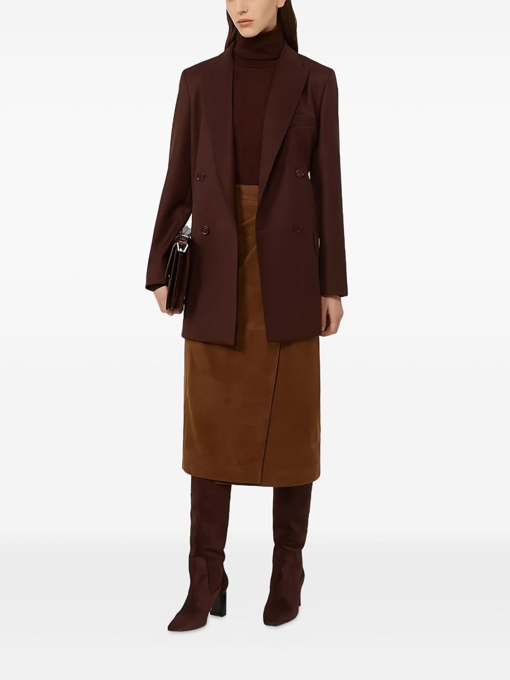 MAX MARA Maglia a collo alto 'Saluto'