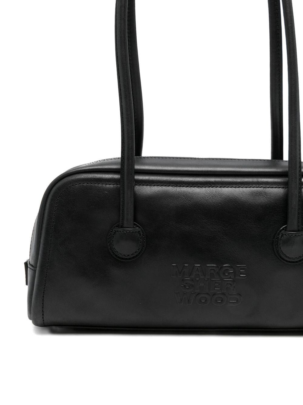 MARGESHERWOOD Borsa a spalla Soft Baguette nero
