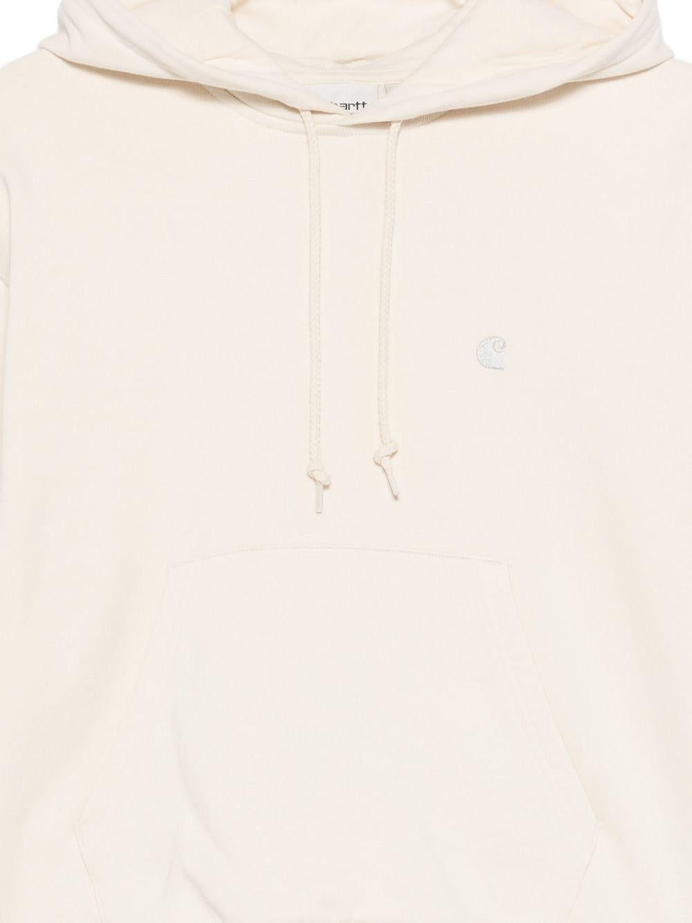 CARHARTT WIP Felpa con cappuccio burro