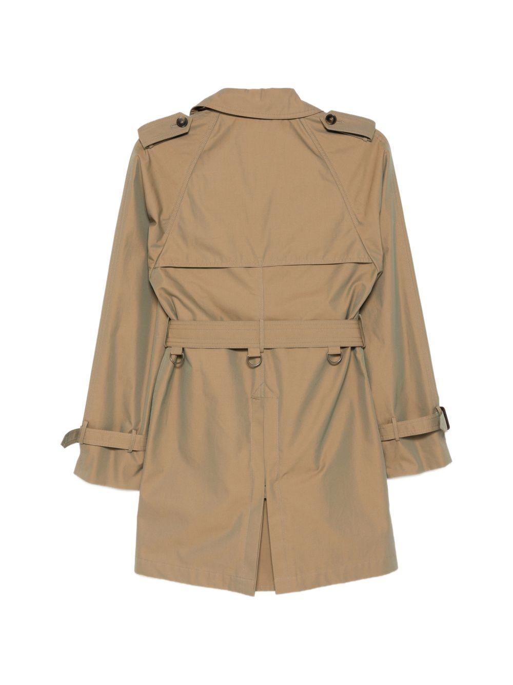 L IMPERMEABILE Trench corto Nelson New Bright con cintura in vita