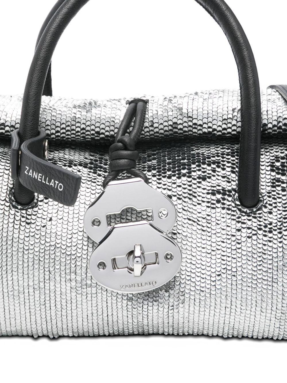 ZANELLATO Borsa Dotta Baby Anniversario CBI argento