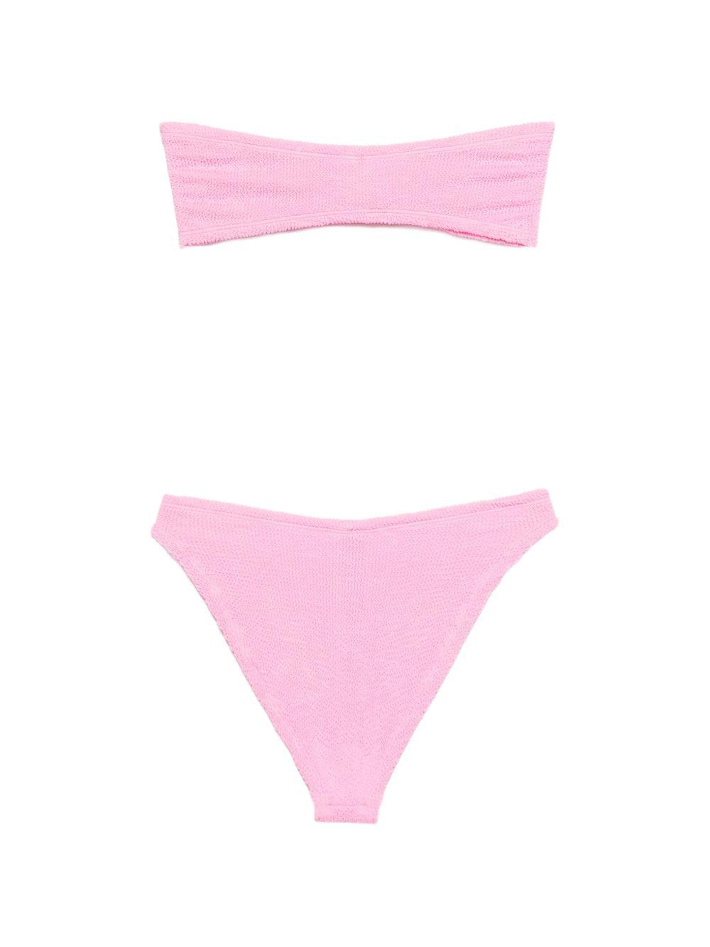 HUNZA G Bikini rosa Jean