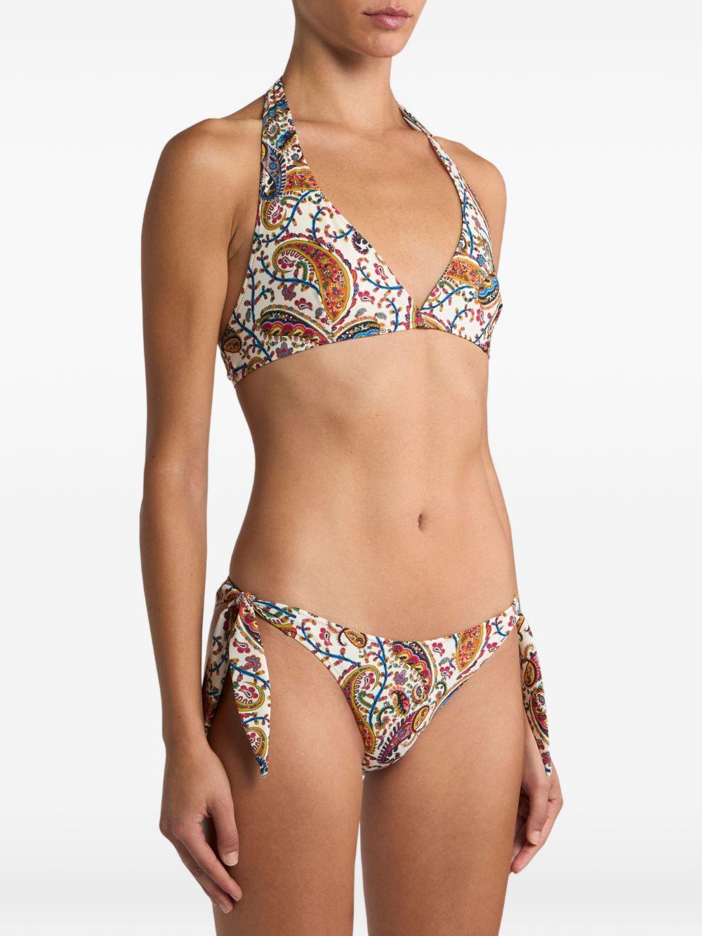 ETRO Set bikini 2 pezzi con lacci regolabili