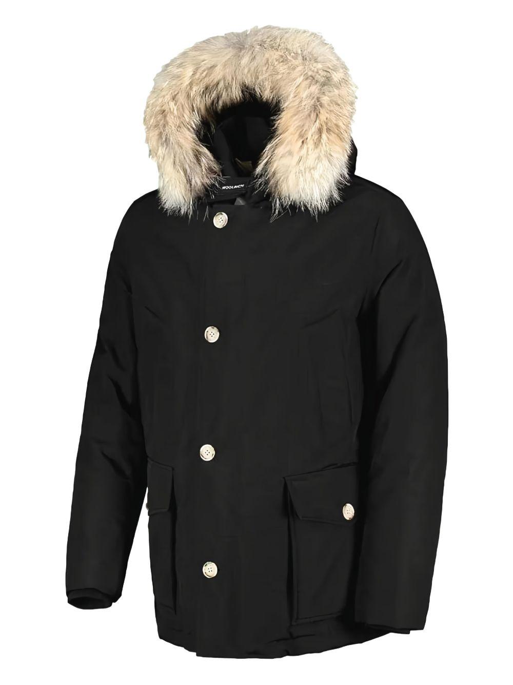 WOOLRICH Parka nero Arctic Detachable Anorak
