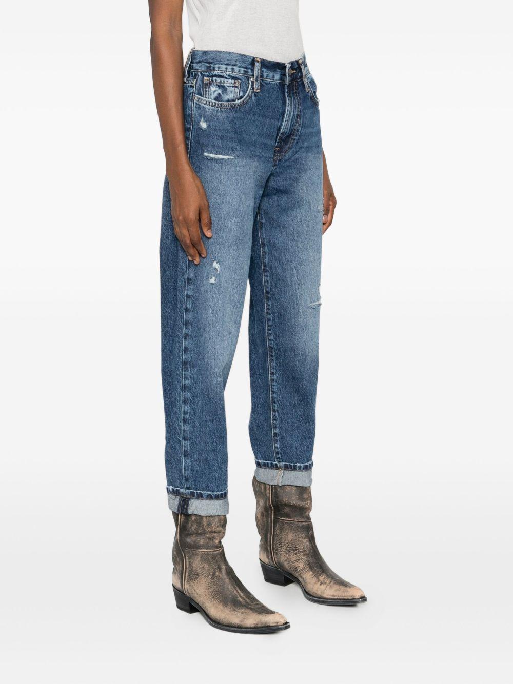 STAFF Jeans denim Ashley in cotone blu