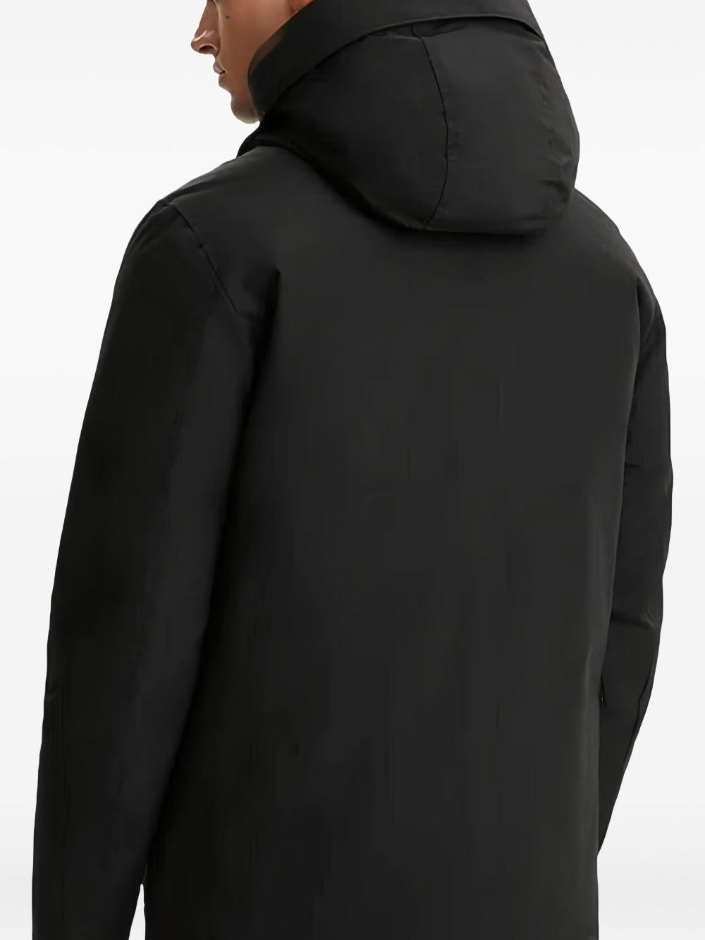 WOOLRICH Parka nero Arctic Detachable Anorak