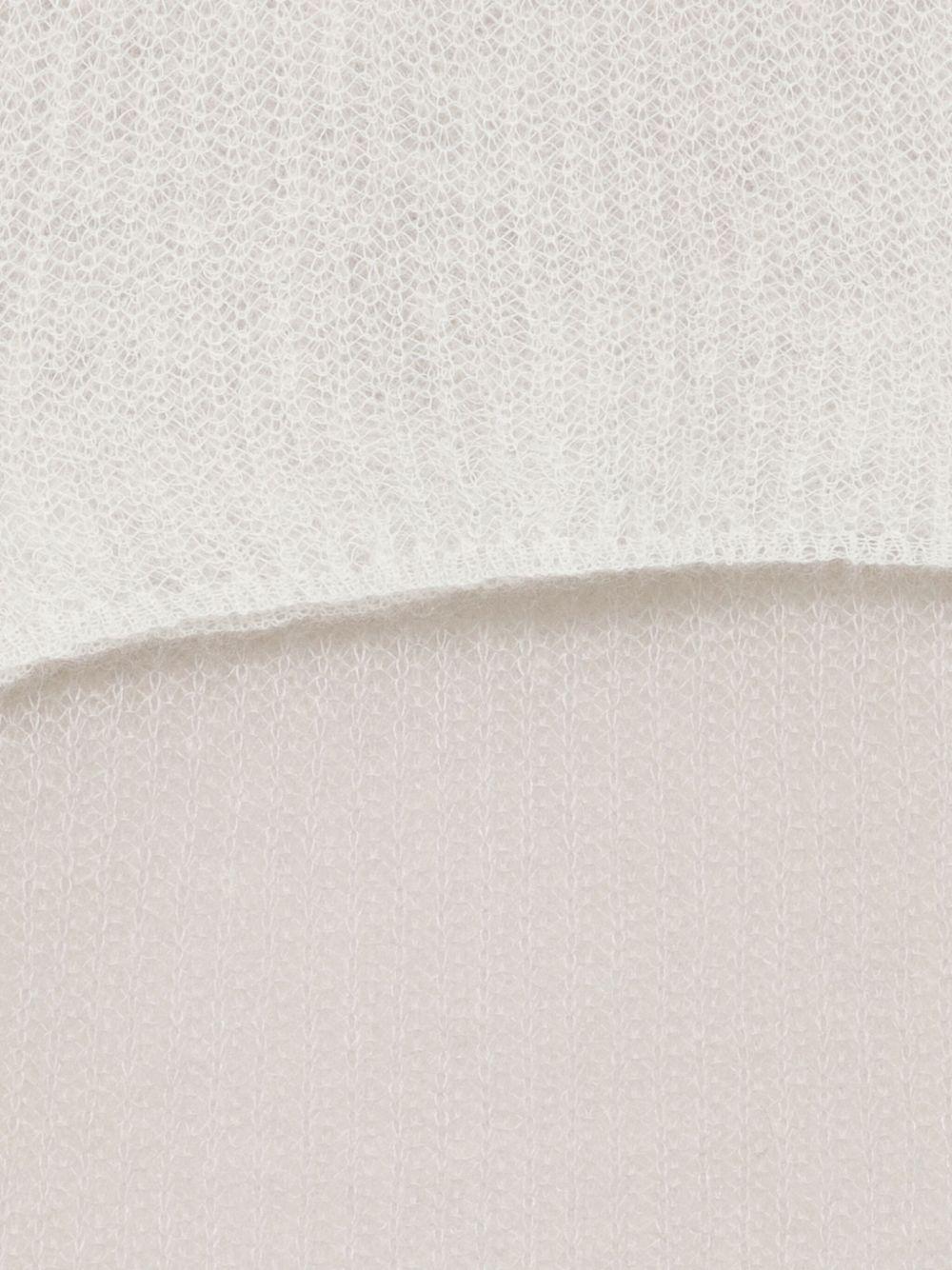 ANTONELLI Sciarpa beige in lana