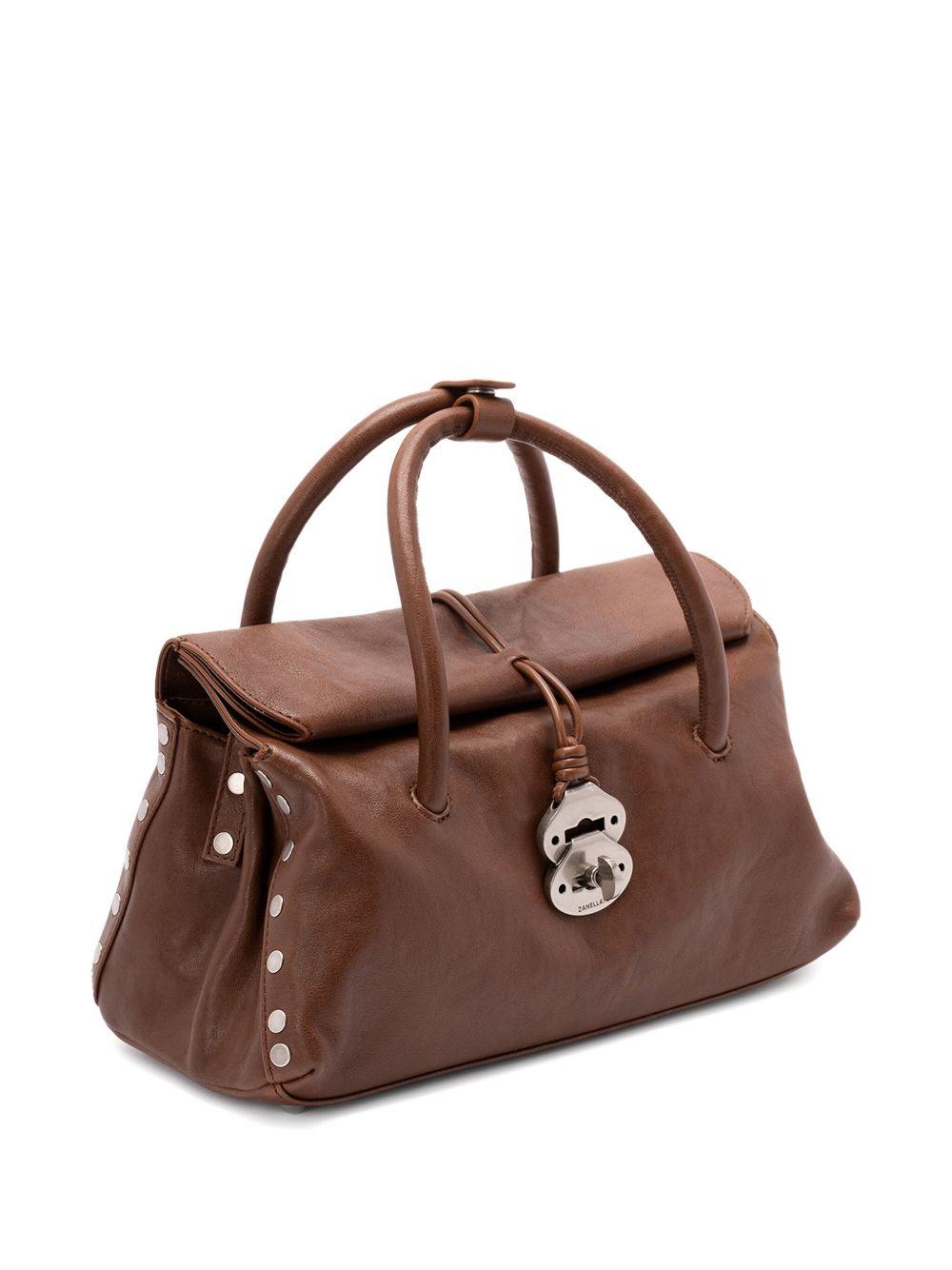 ZANELLATO Borsa Dotta Small in nappa marrone