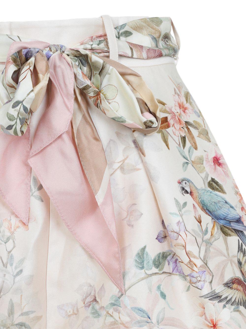 ZIMMERMANN Short con fantasia floreale