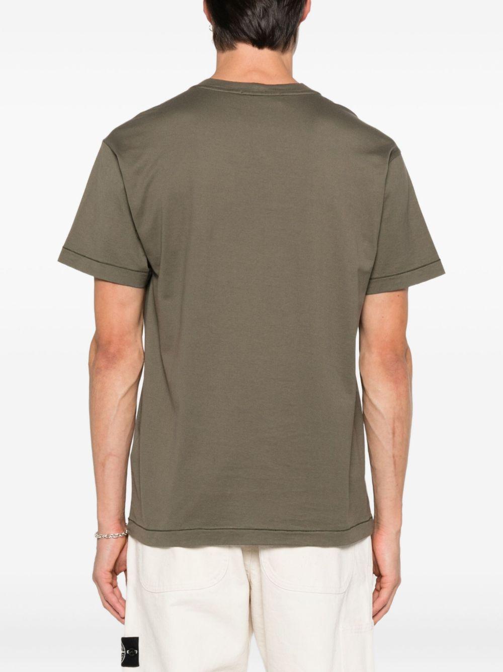 STONE ISLAND T-shirt a maniche corte con logo <BR/>