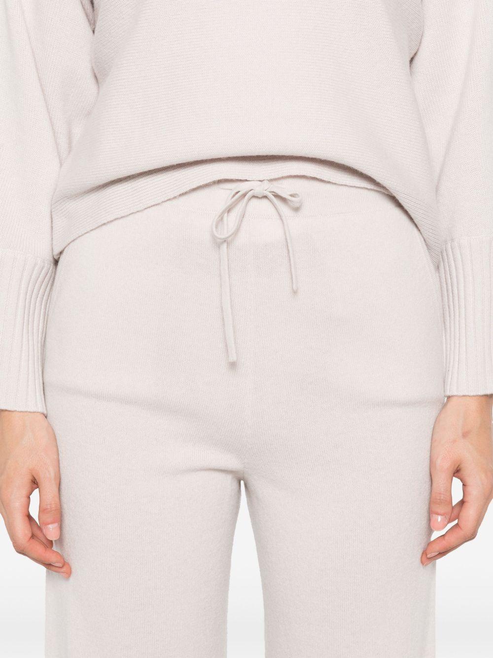 ALPHA STUDIO Pantaloni morbidi in lana e cashmere