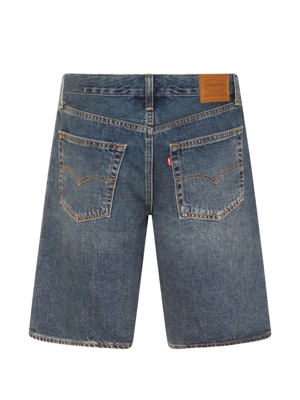 LEVIS Shorts in denim effetto wash