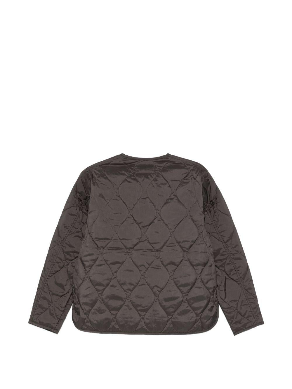 CARHARTT WIP Giacca trapuntata marrone con tasca sul petto