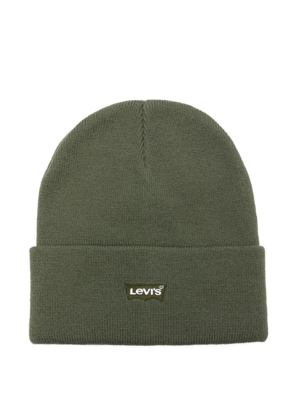 LEVIS Berretto verde con logo