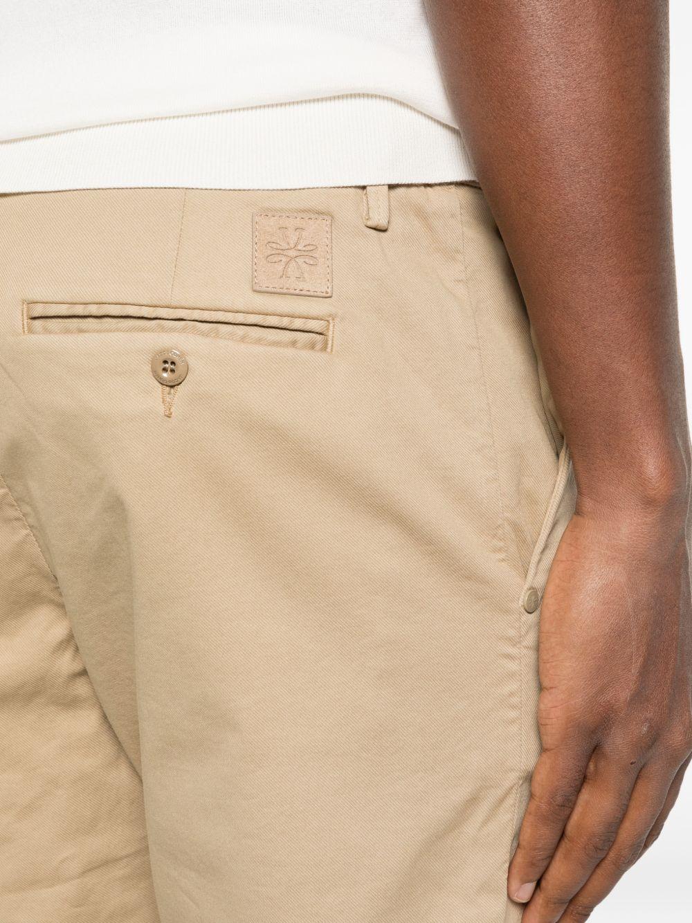 JACOB COHEN Pantaloni in cotone color cammello
