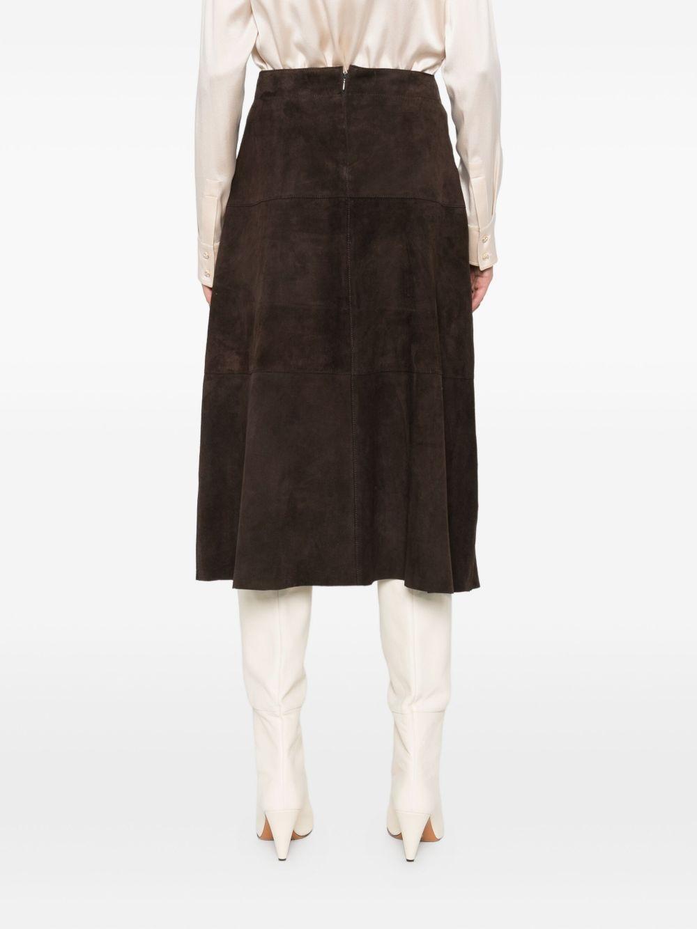 THE JACK AND JACKIE LEATHERS Gonna in suede 'Rhea'