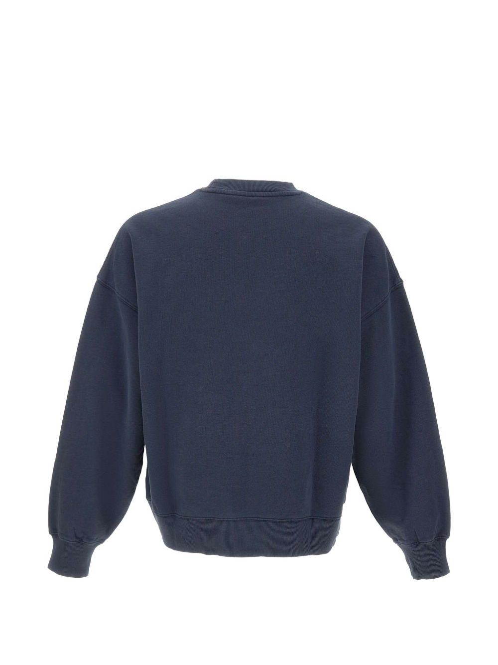 CARHARTT WIP Felpa girocollo blu in cotone