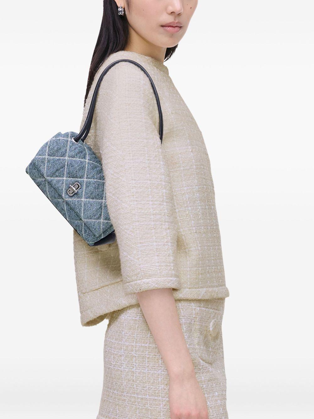 MARC JACOBS Borsa 'The Quilted Denim Mini Dual Shoulder Bag'