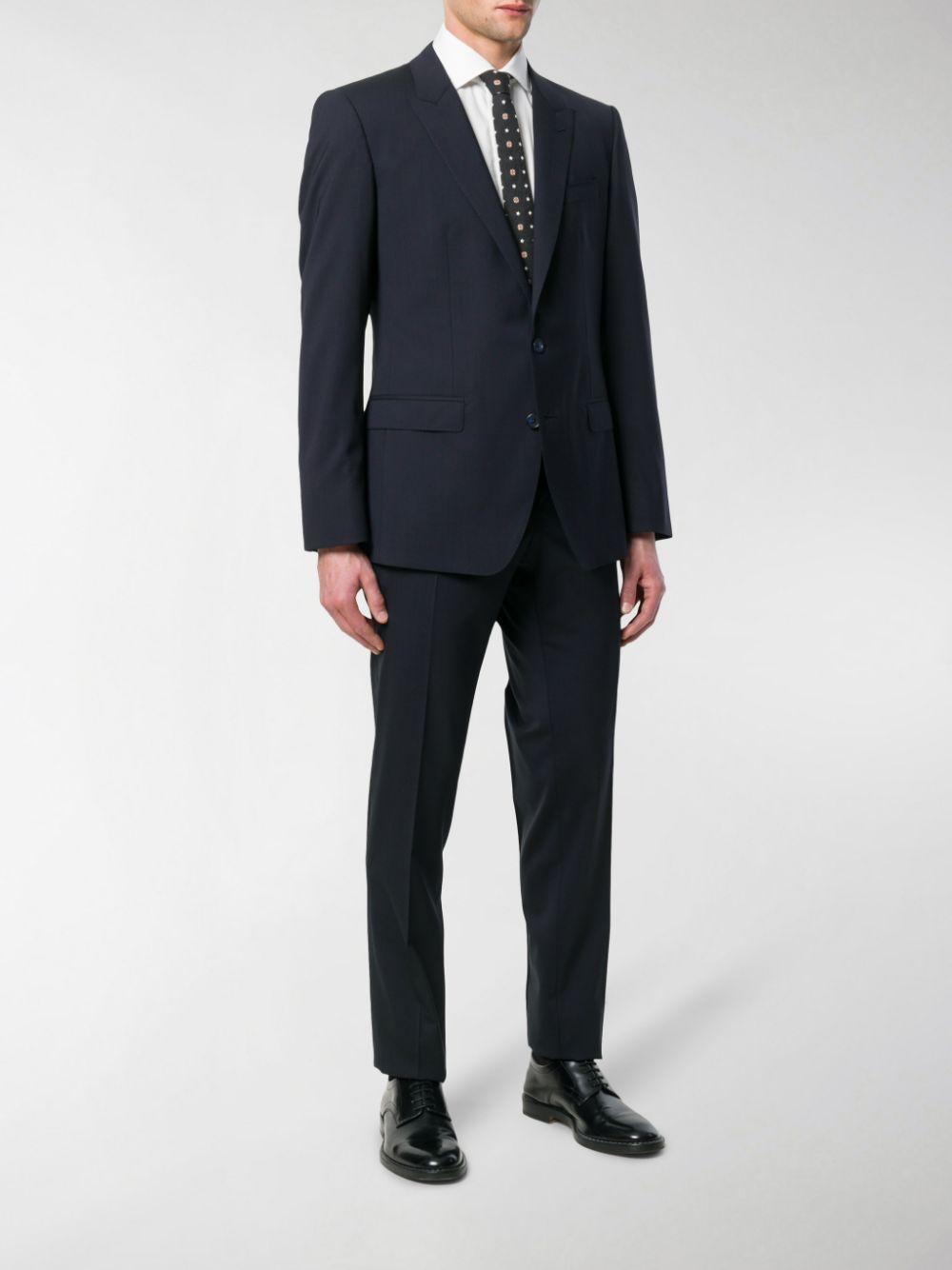 DOLCE e GABBANA Completo monopetto in misto lana vergine