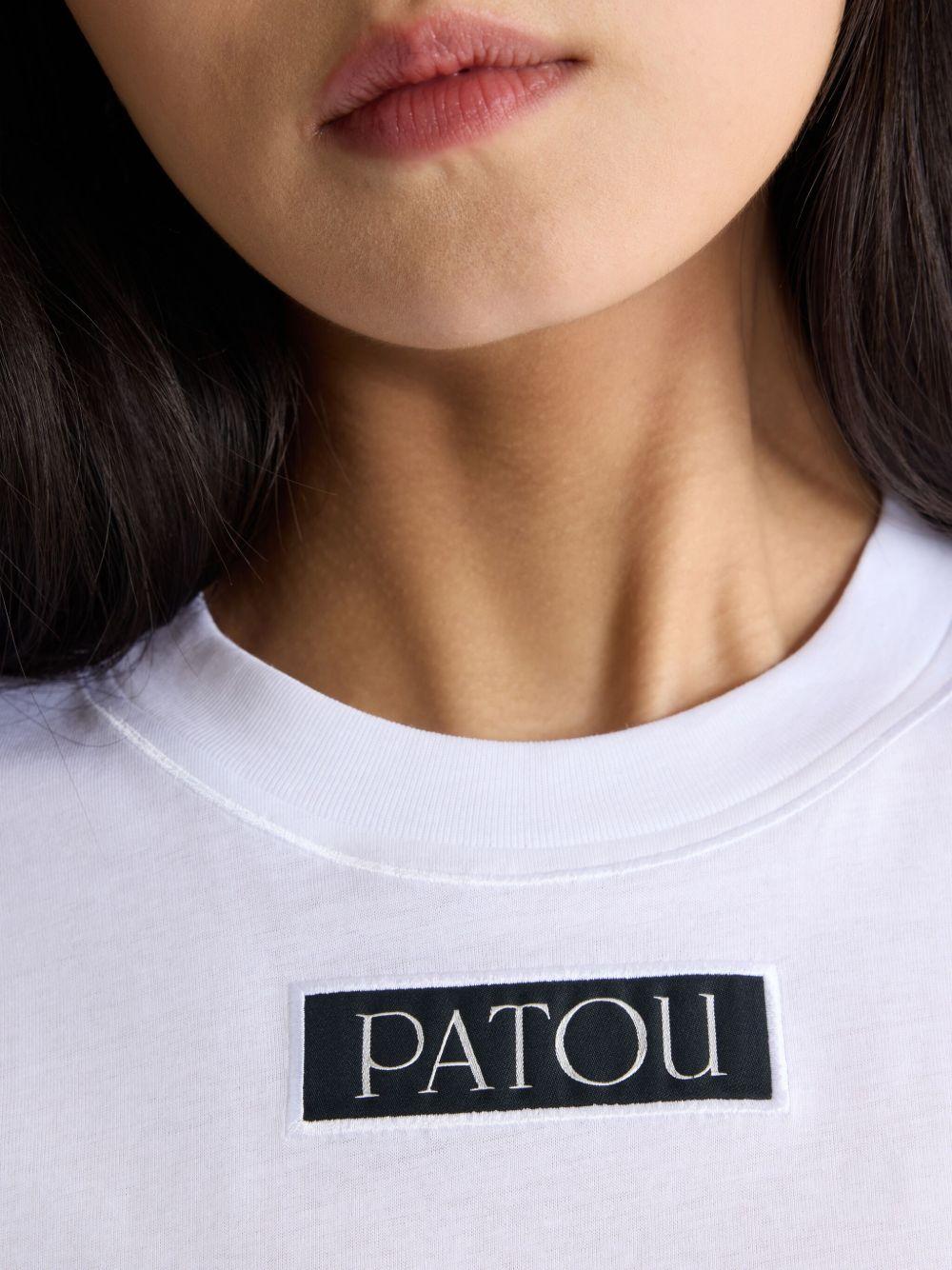 PATOU Maglia a maniche corte con logo