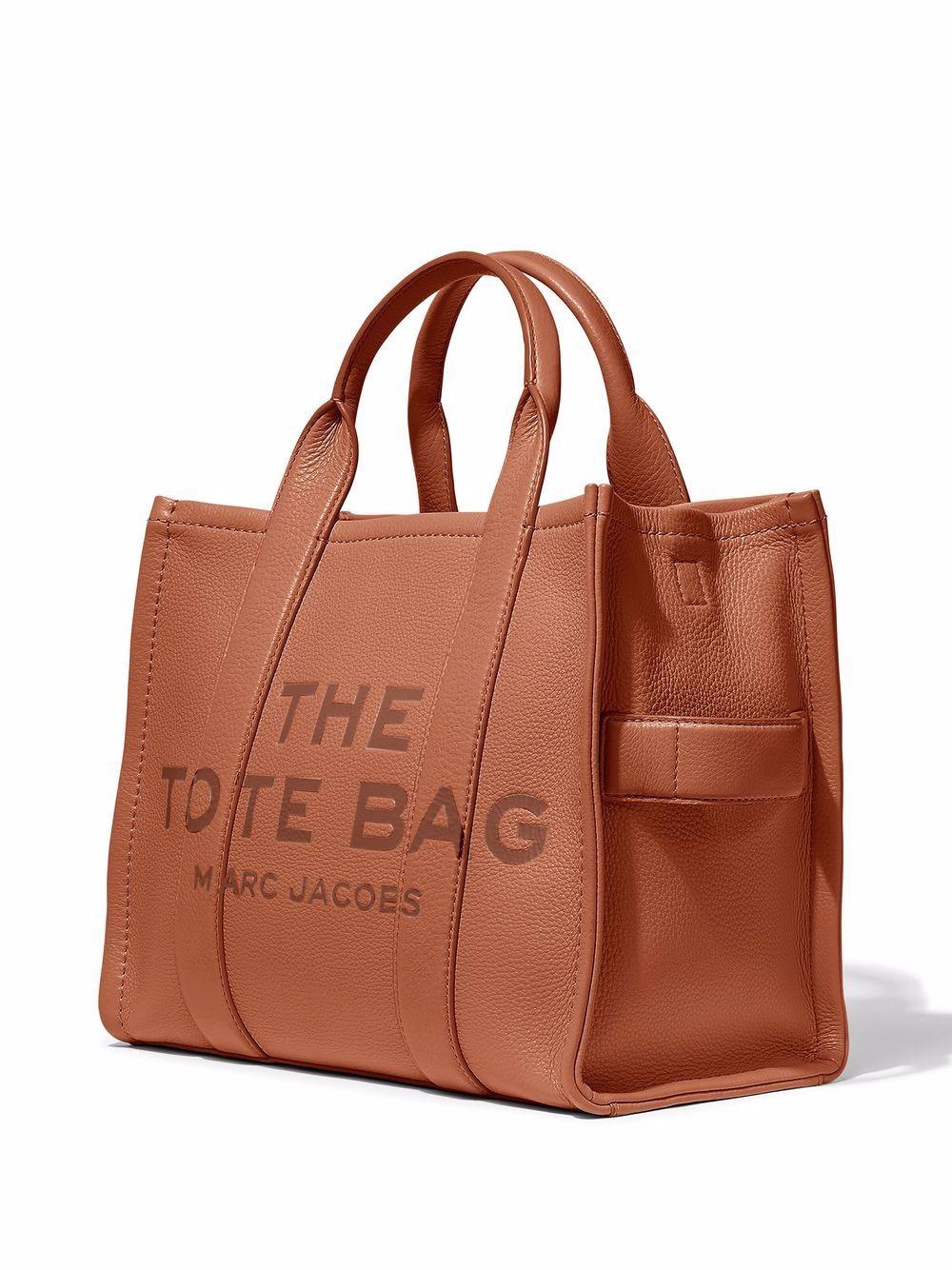 MARC JACOBS The Leather Medium Tote Bag in pelle