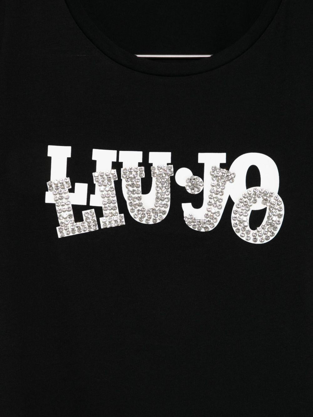 LIUJO T-shirt girocollo con logo