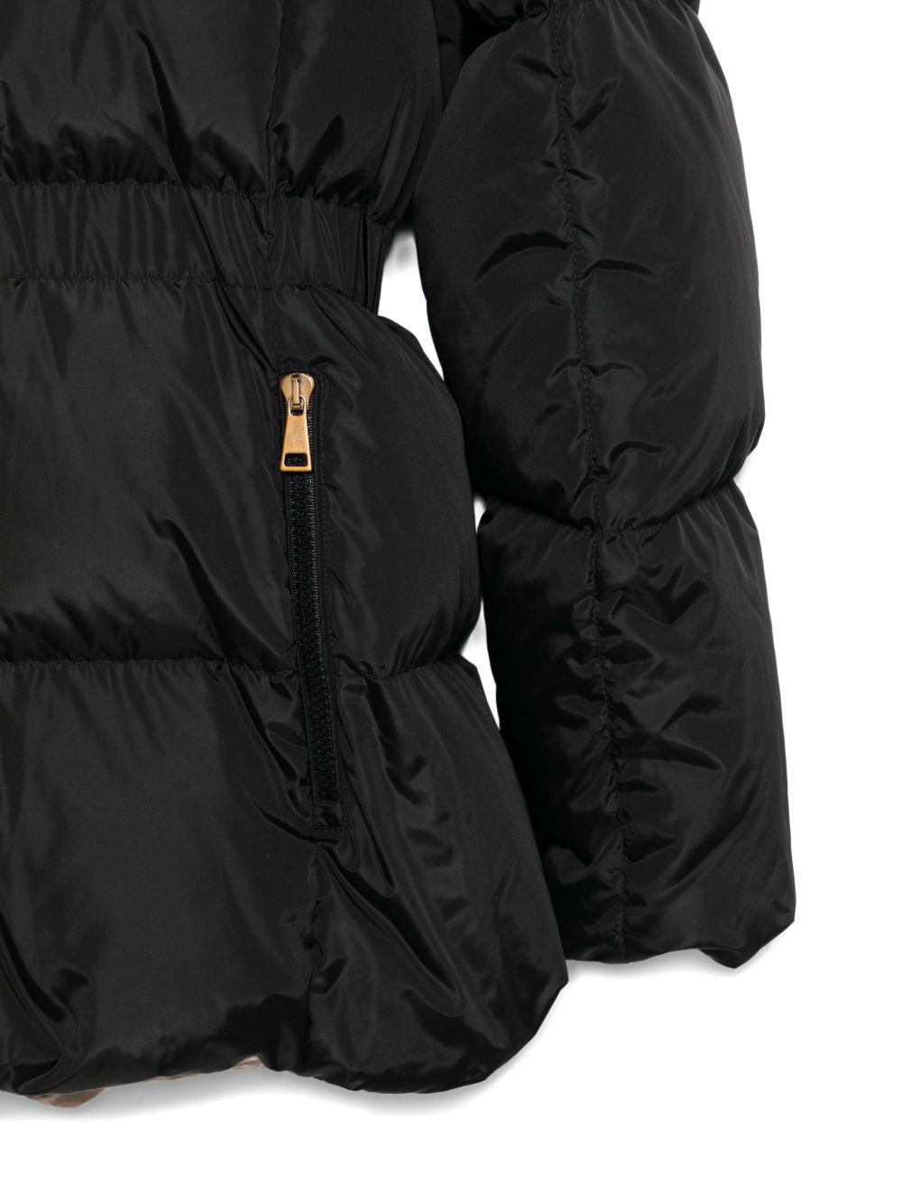 MONCLER Piumino corto 'Agneux' nero