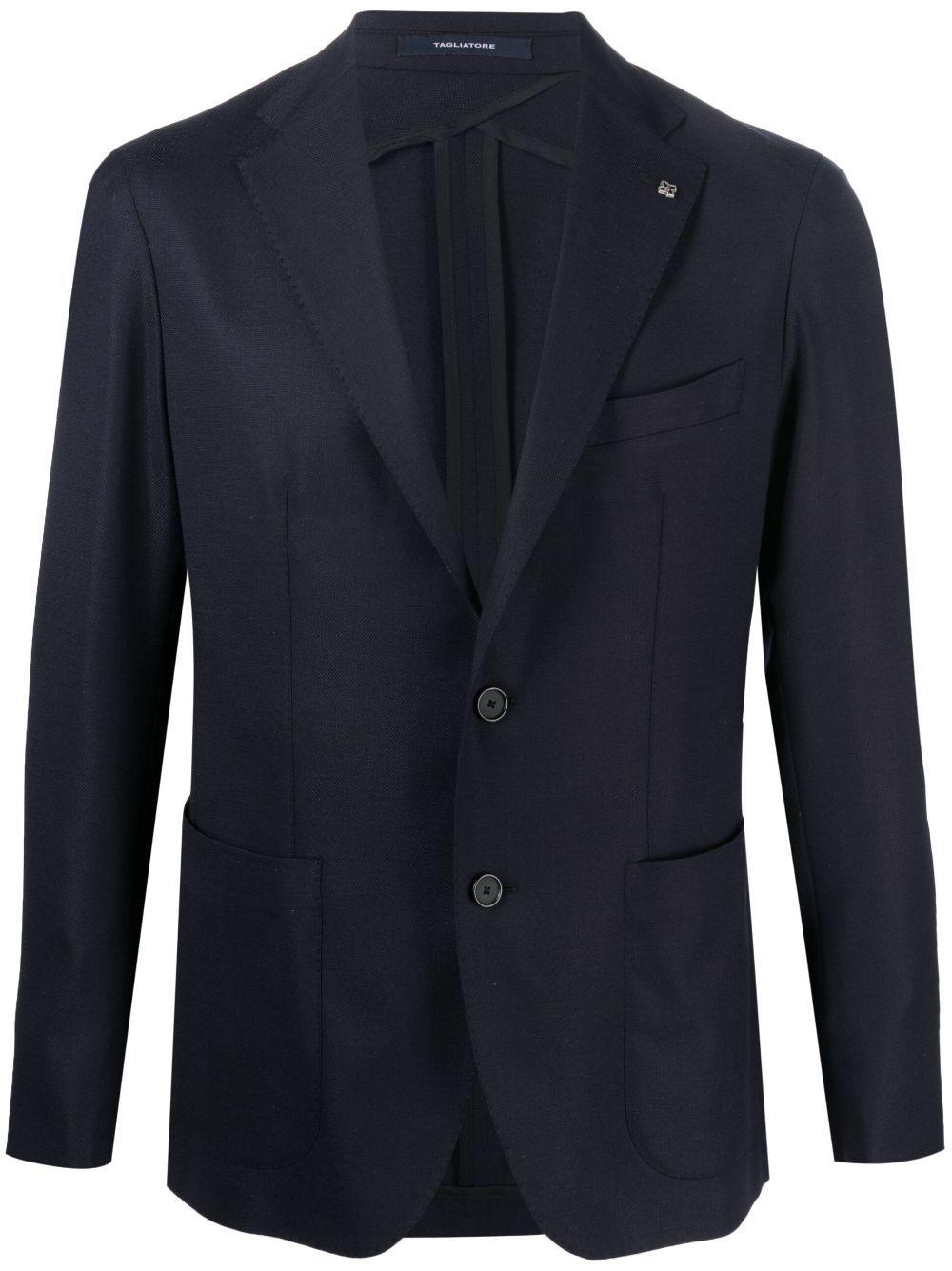 TAGLIATORE Blazer monopetto blu notte