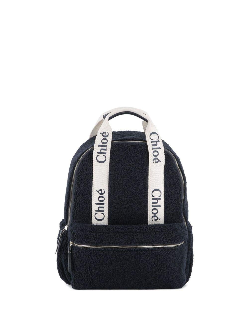 CHLOE Zaino in tedy con logo