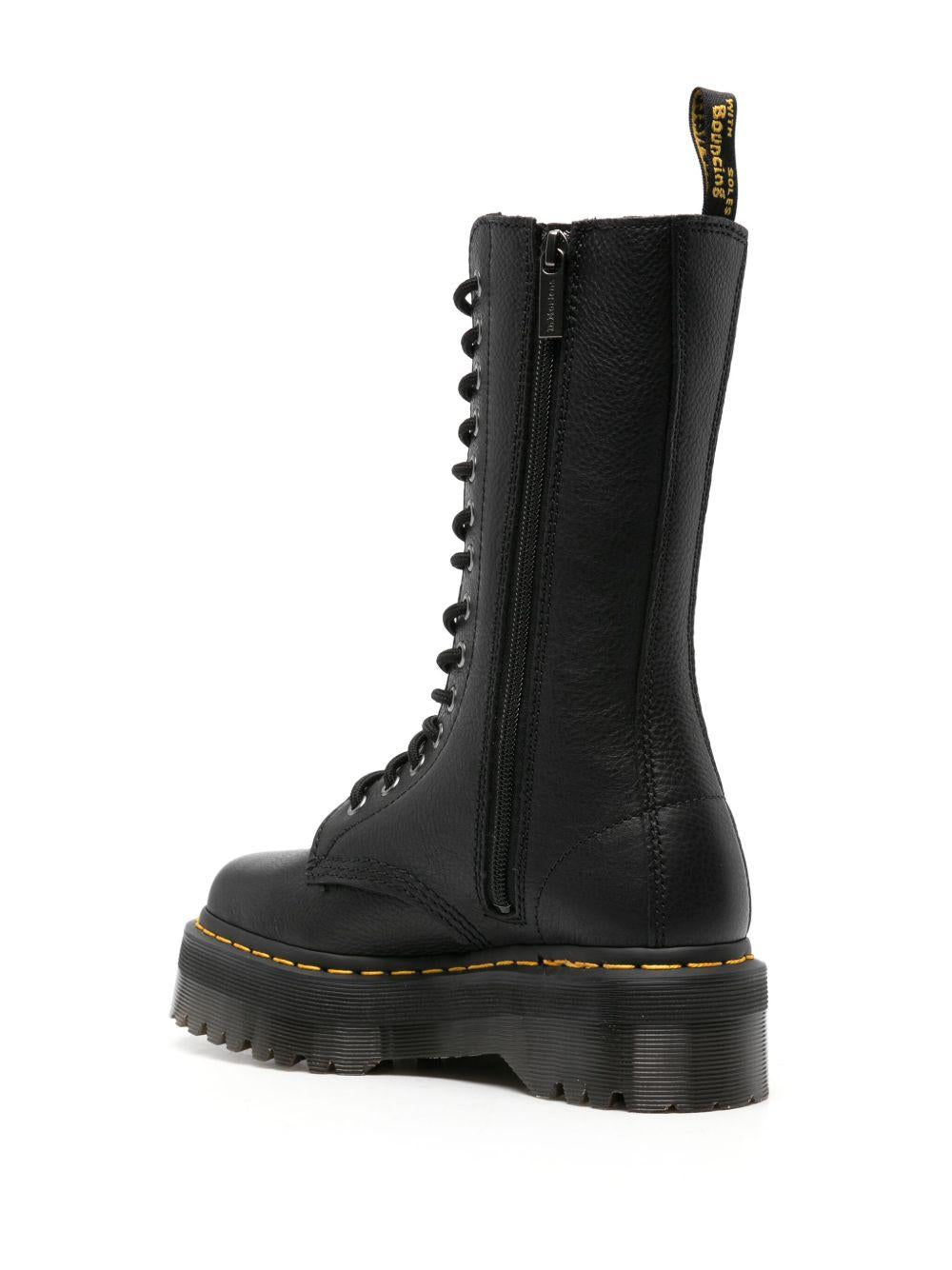 DR MARTENS Stivali 1B99 stringati in pelle Pisa neri