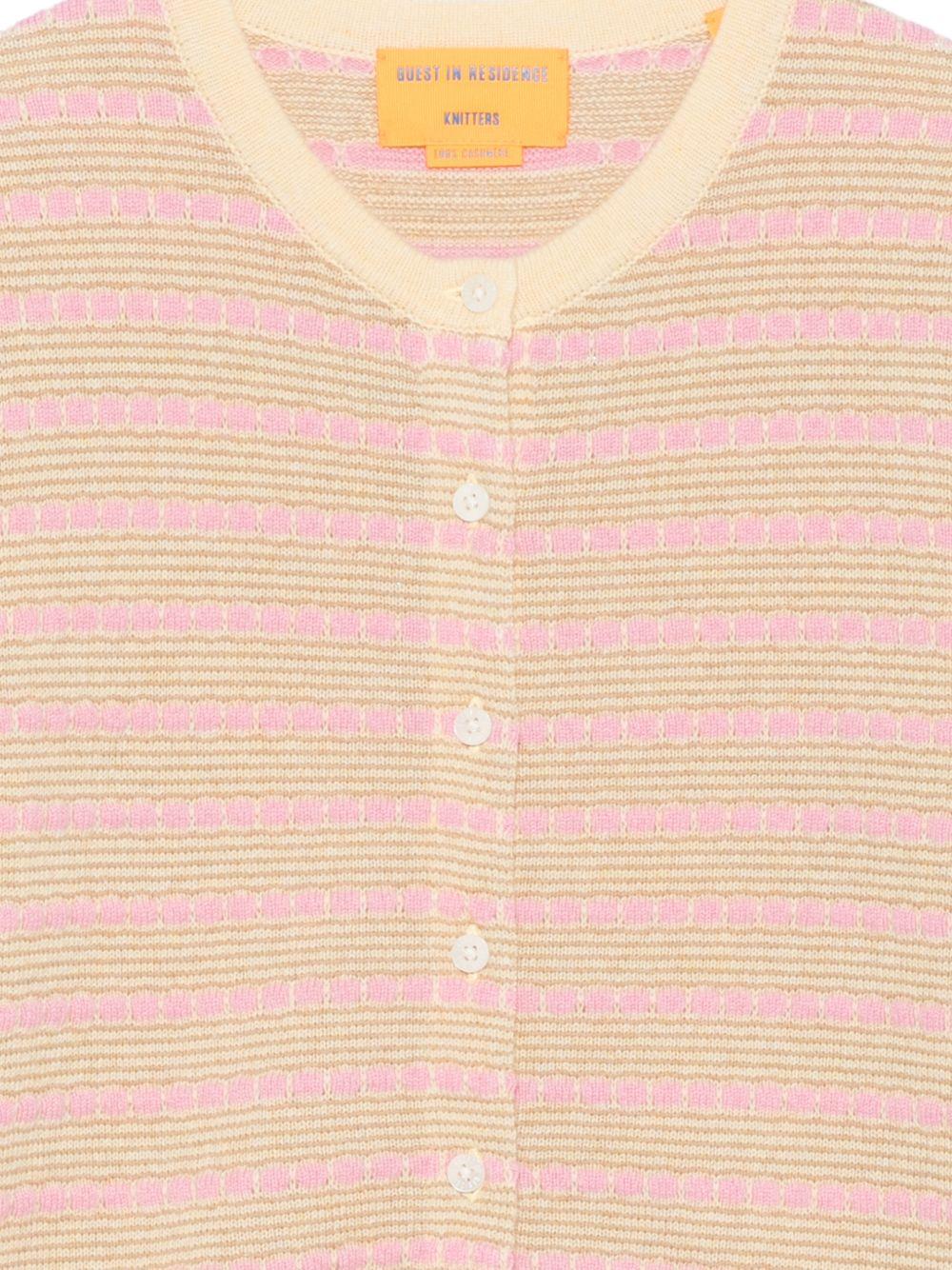 GUEST IN RESIDENCE Cardigan rosa in cashmere