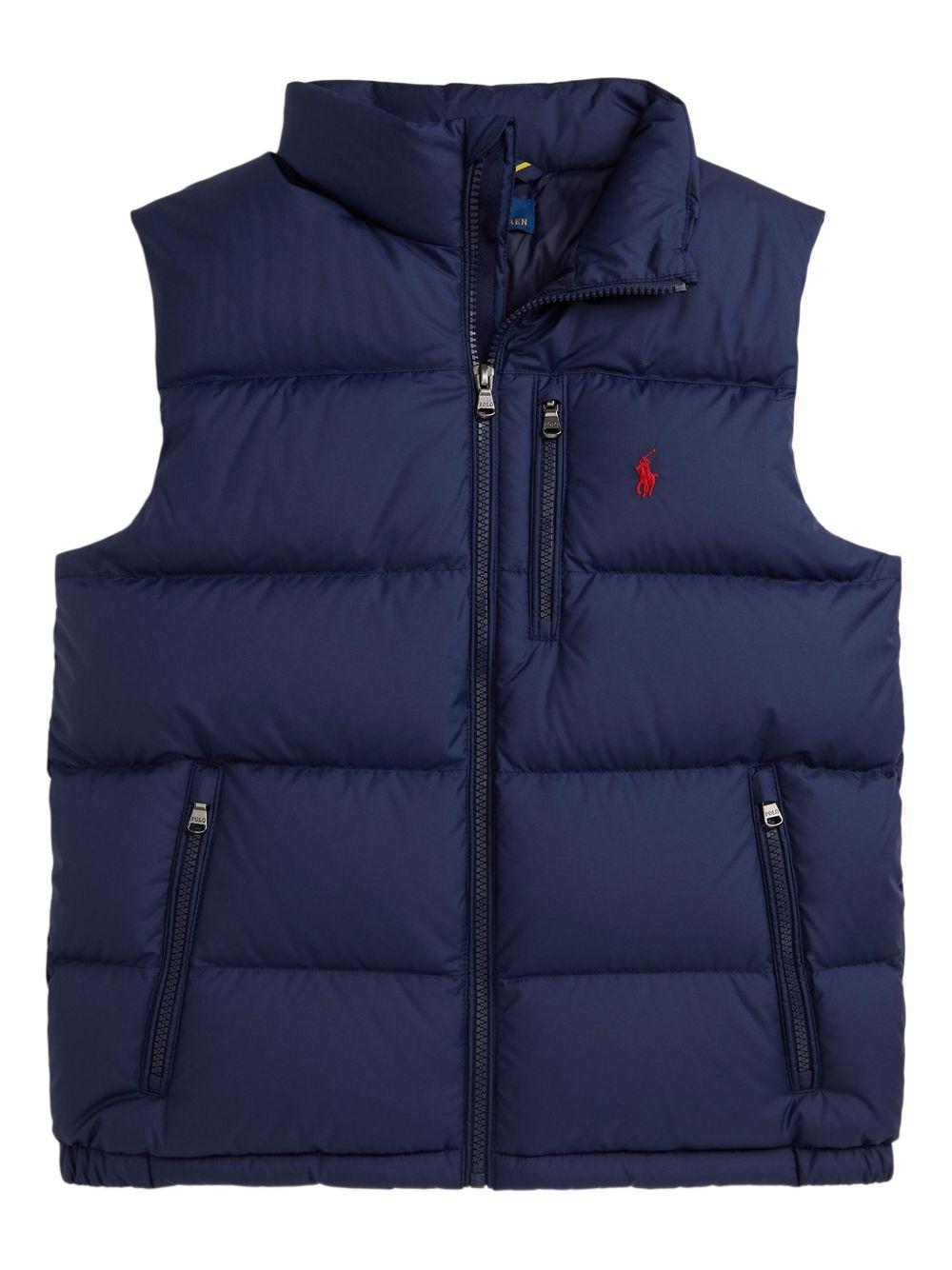 POLO RALPH LAUREN Gilet imbottito con ricamo Polo Pony