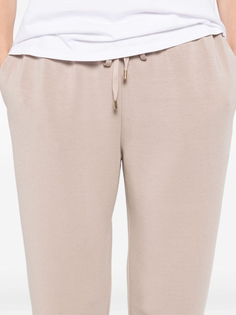 LIUJO Pantaloni sportivi beige con logo