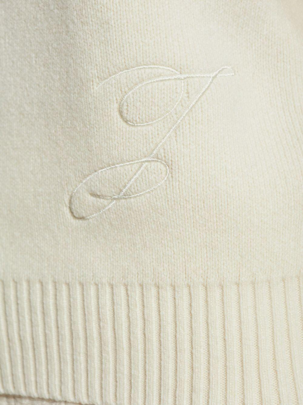 JACQUEMUS Maglione 'Pallone' con ricamo