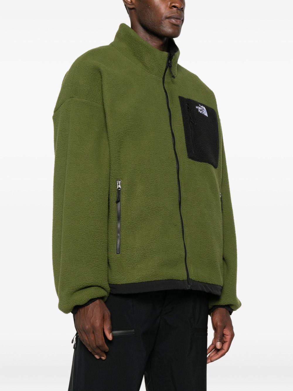 THE NORTH FACE Giacca verde in pile