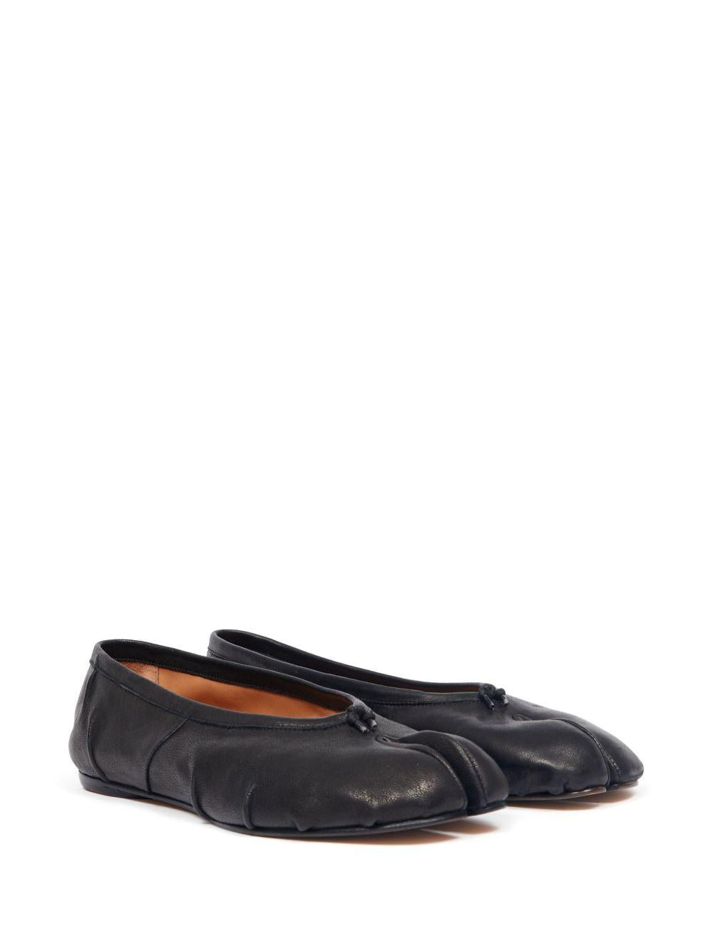 MAISON MARGIELA Ballerine nere Tabi