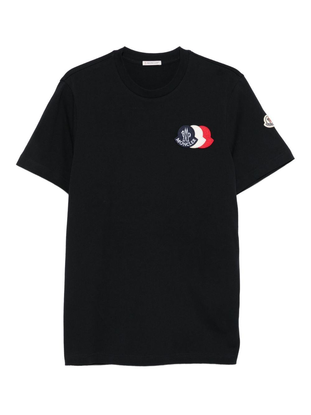 MONCLER T-shirt girocollo con logo