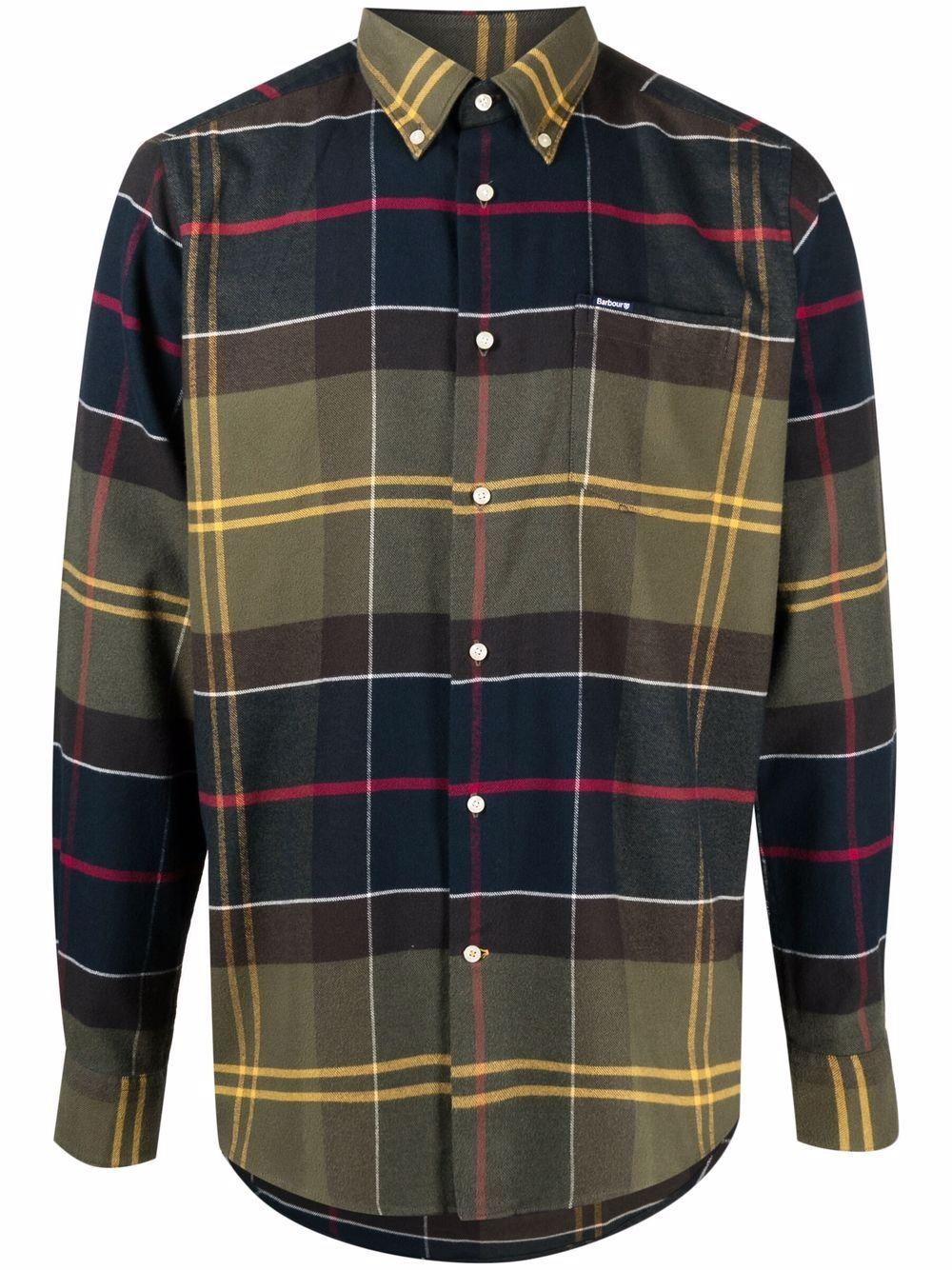 BARBOUR Camicia 'Edderton' xon fantasia tartan
