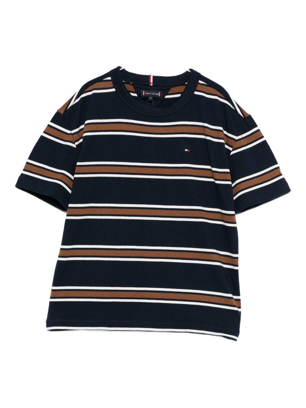TOMMY HILFIGER T-shirt a maniche corte a righe