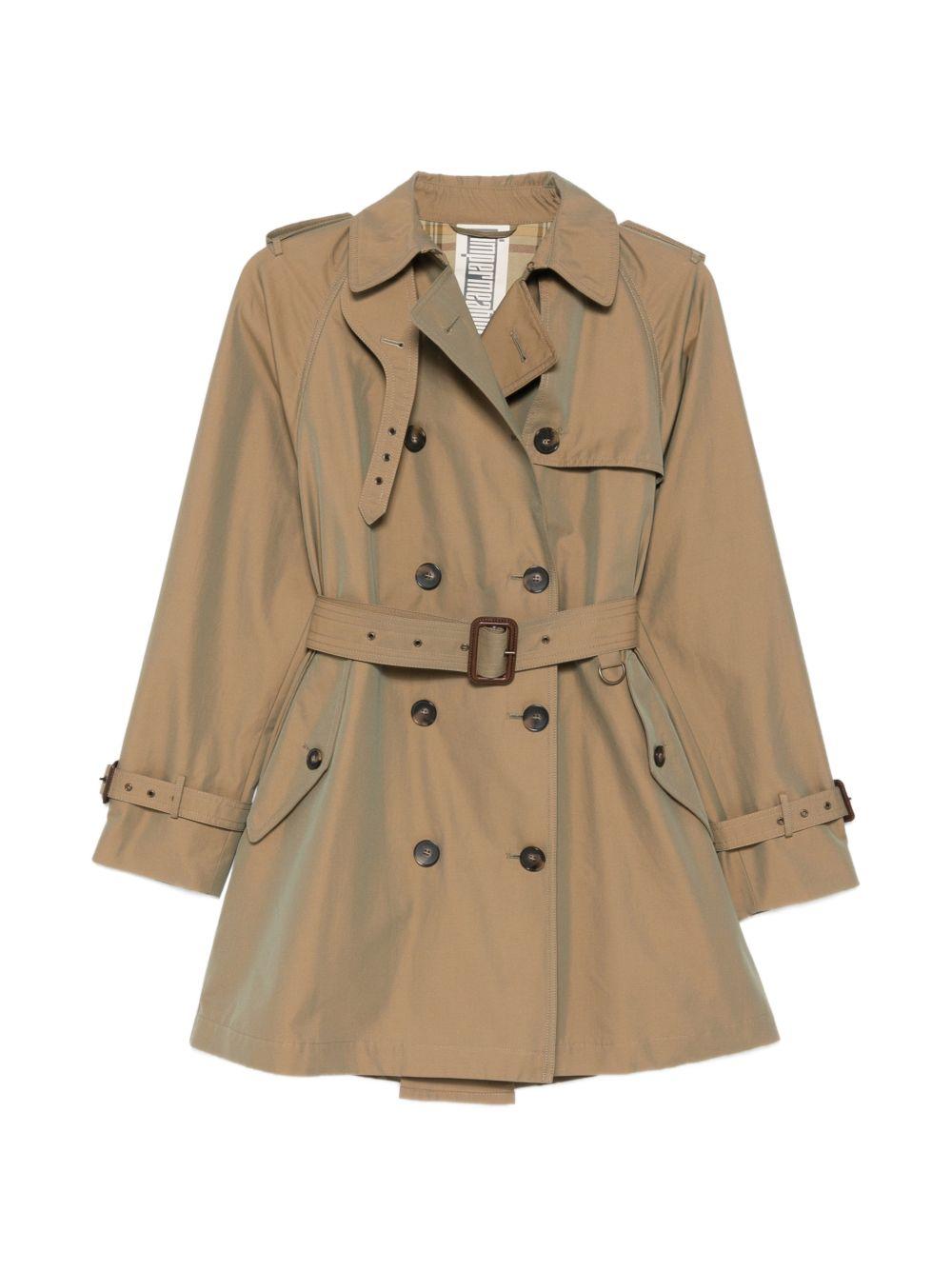L IMPERMEABILE Trench corto Nelson New Bright con cintura in vita