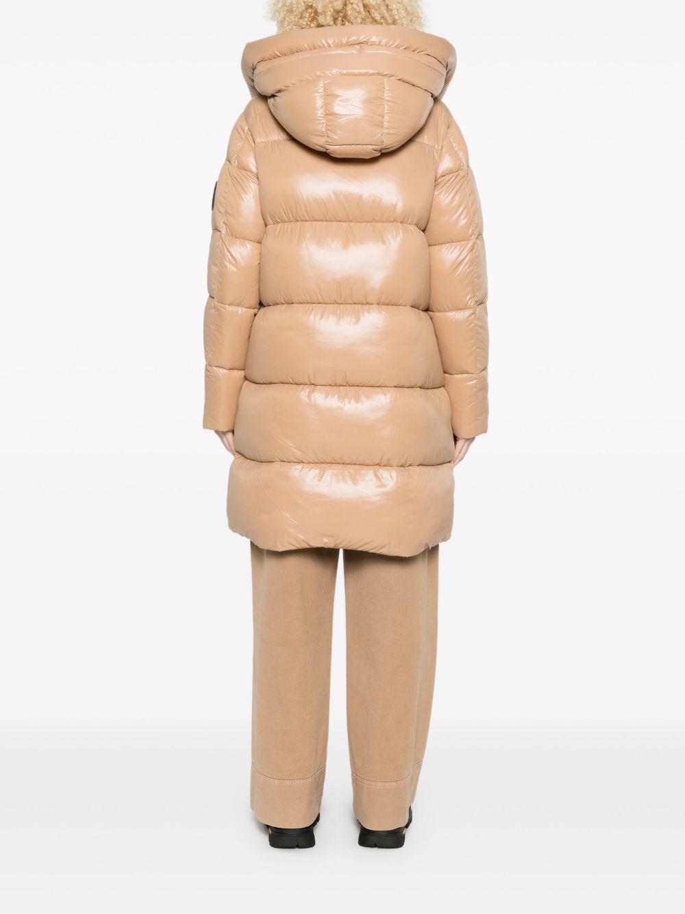 SAVE THE DUCK Piumino lungo 'Bella' beige