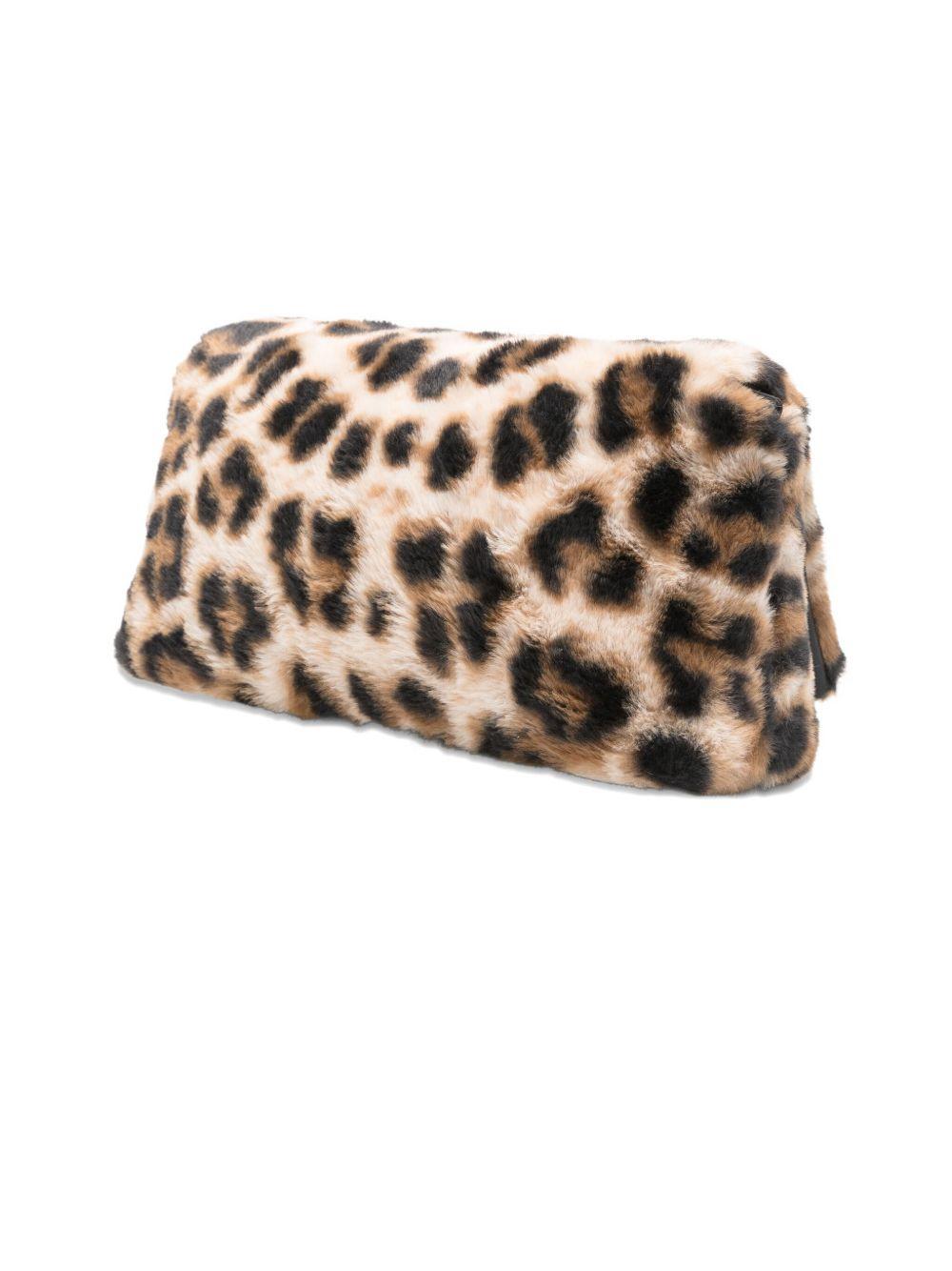 LIUJO Borsa a tracolla animalier leopardata