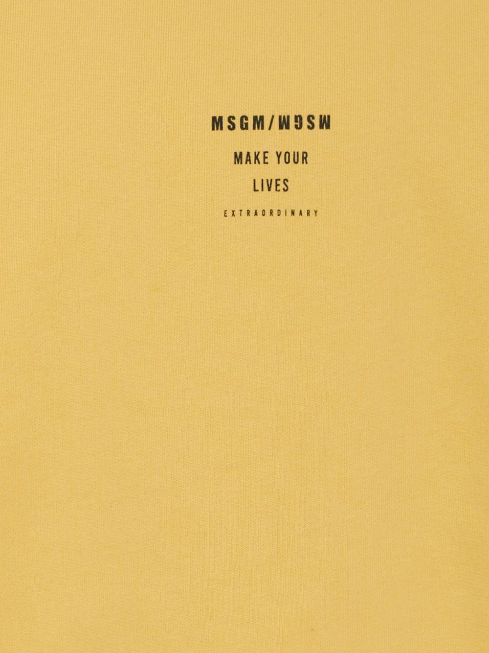 MSGM Felpa con stampa