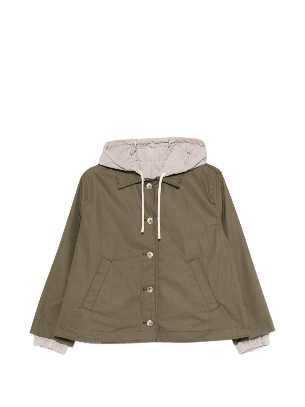 HERNO Giacca double face con cappuccio